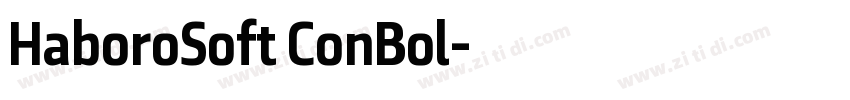 HaboroSoft ConBol字体转换 HaboroSoft ConBol字体转换